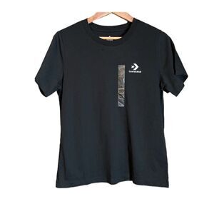 NWT! Black converse graphic tee